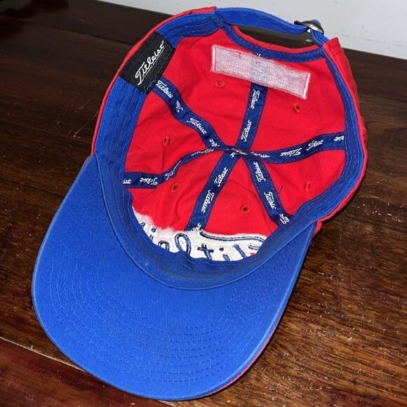 Titleist FJ Pro V1 Red Letter Kansas Jayhawks Color Tour Edition Golf Cap Hat - Picture 4 of 6